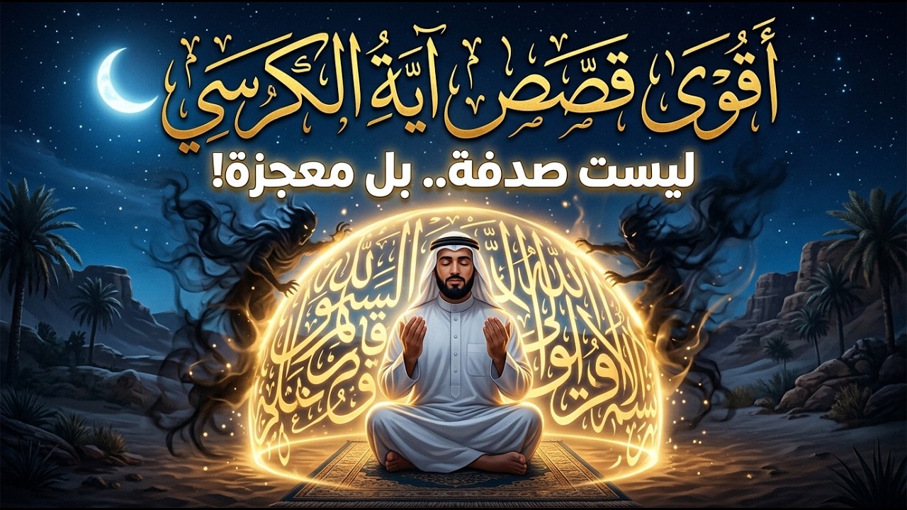 اقسم بمن رفع السماء بلا عمد لم يصلك هذا الفيديو صدفة اقوي قصص آية الكرسي التي لا يتخيلها عقل