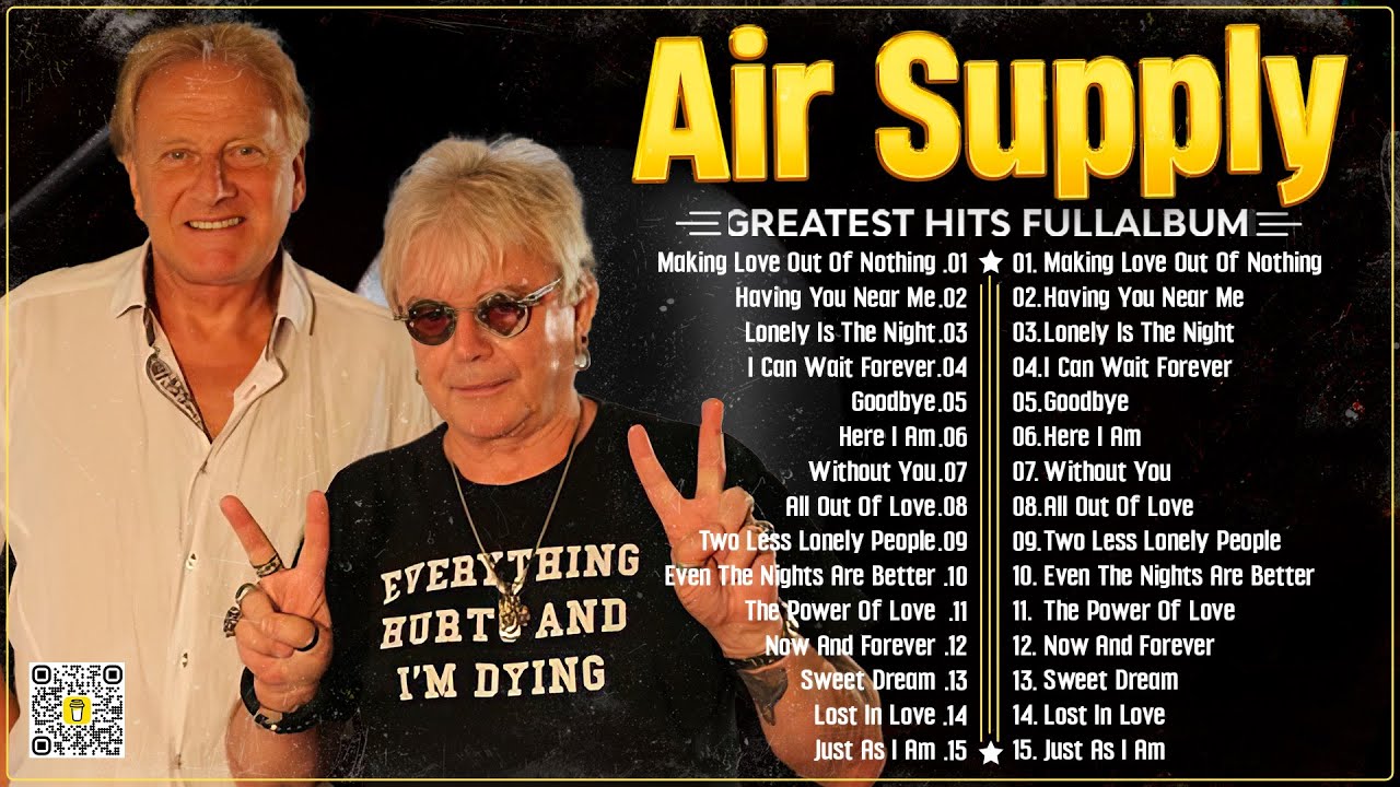 Air Supply Greatest Hits ⭐The Best Air Supply Songs 2024.