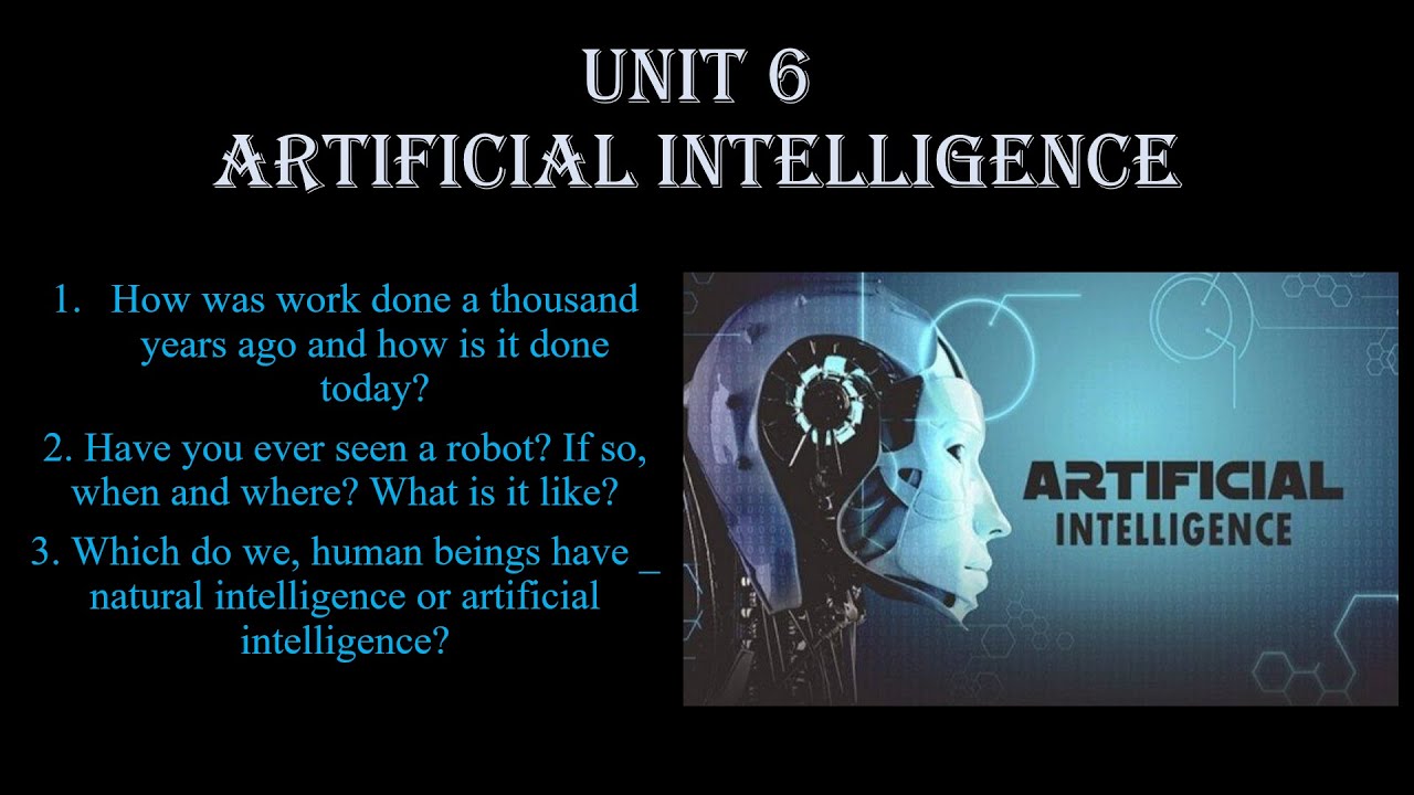 Artificial Intelligence [ Part 1 ] #grade12english