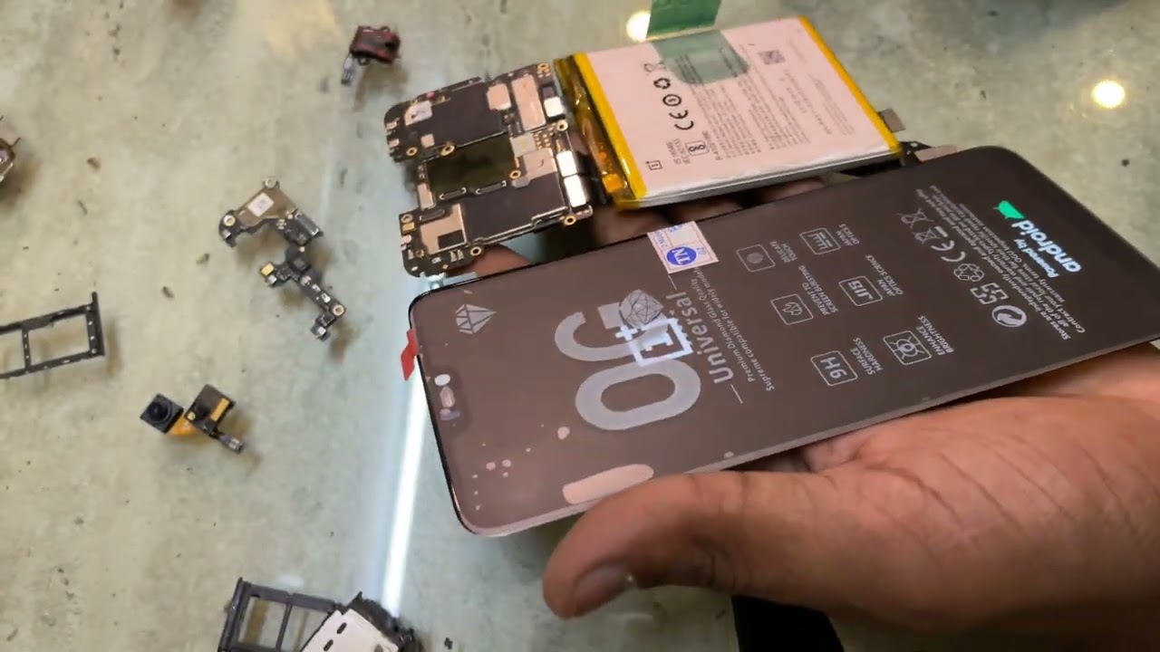 OnePlus 6 Screen Replacement||How change broken Screen||OnePlus 6|