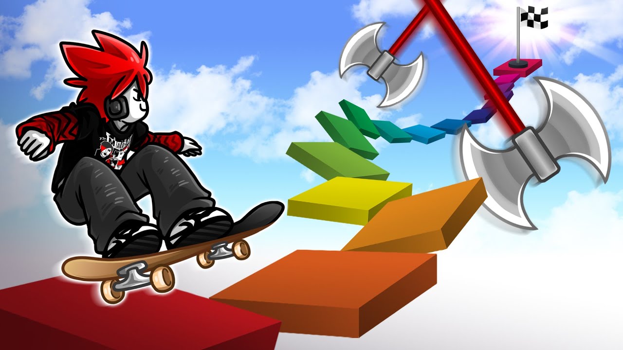 Roblox : Skateboard Obby 🛹 แข่งสเก็ตบอร์ดในแม็พ OBBY ความยากสุดหน้าชา !!!