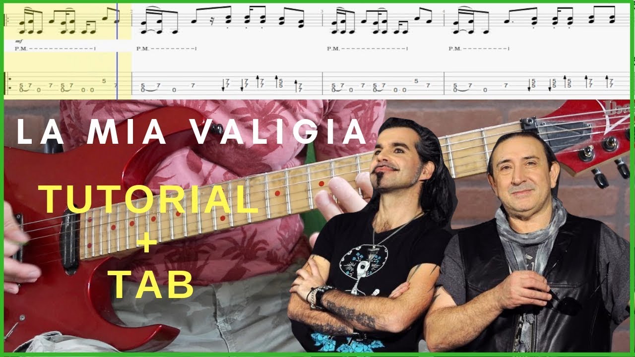 La mia valigia - Litfiba [Tutorial + TAB]