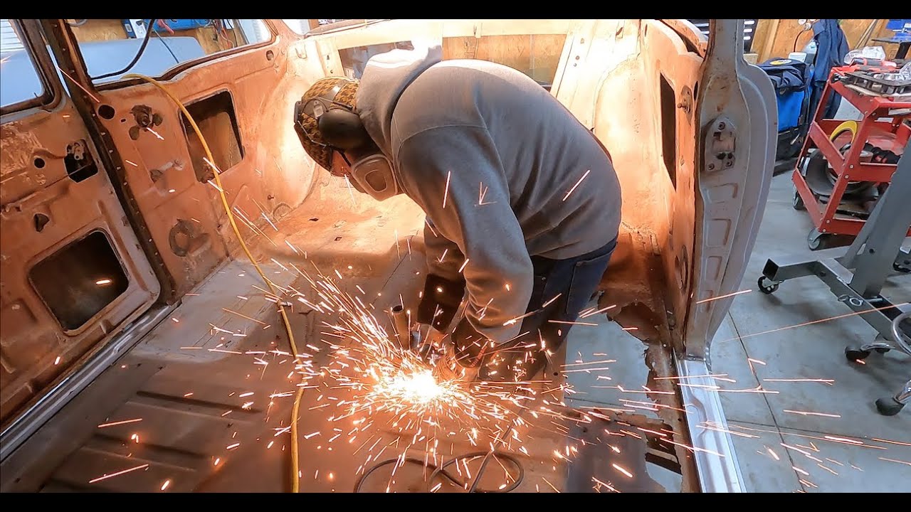 55 Chevy Floor Replacement: Part 2