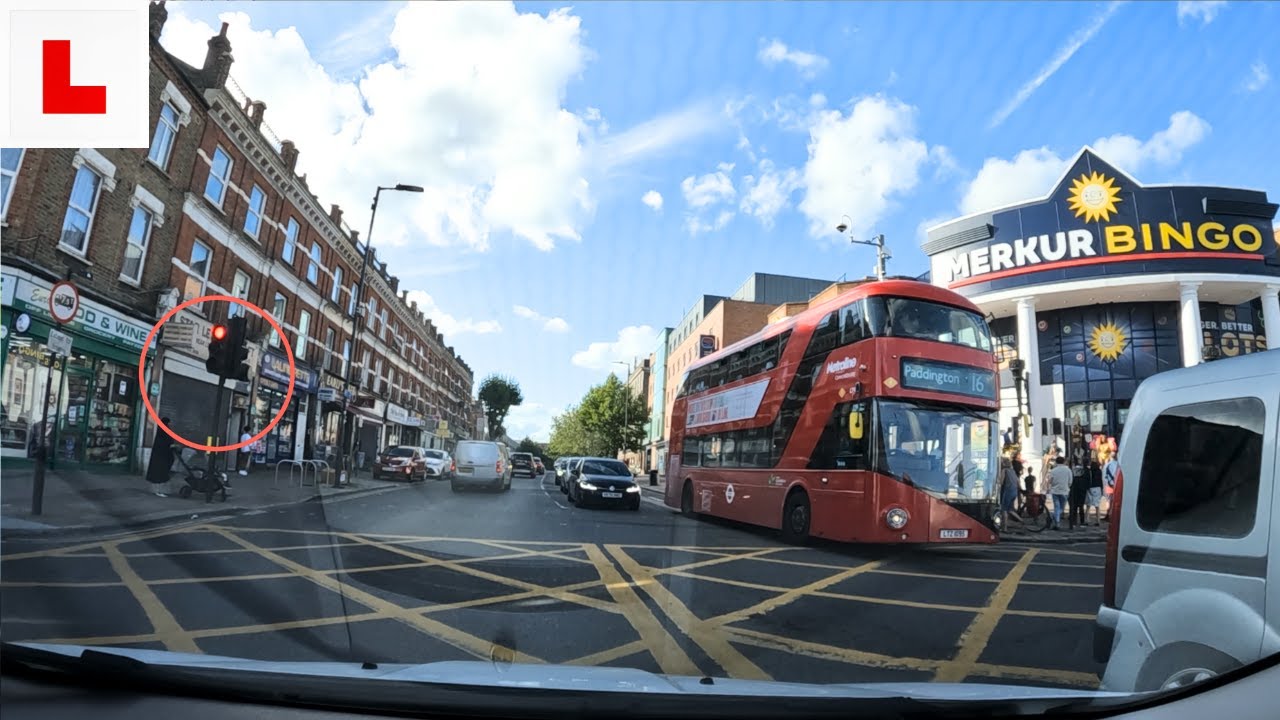 How To Master Box Junctions In Heavy Traffic | Driving Instructor Talk-through Uk