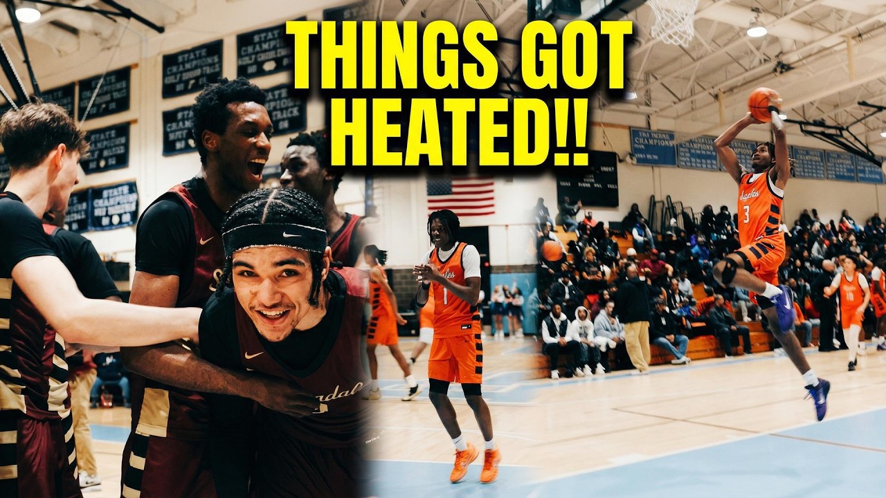 This Game Was Crazy!!! Grace Christian and Springdale Prep Went At It (MD State Championship)