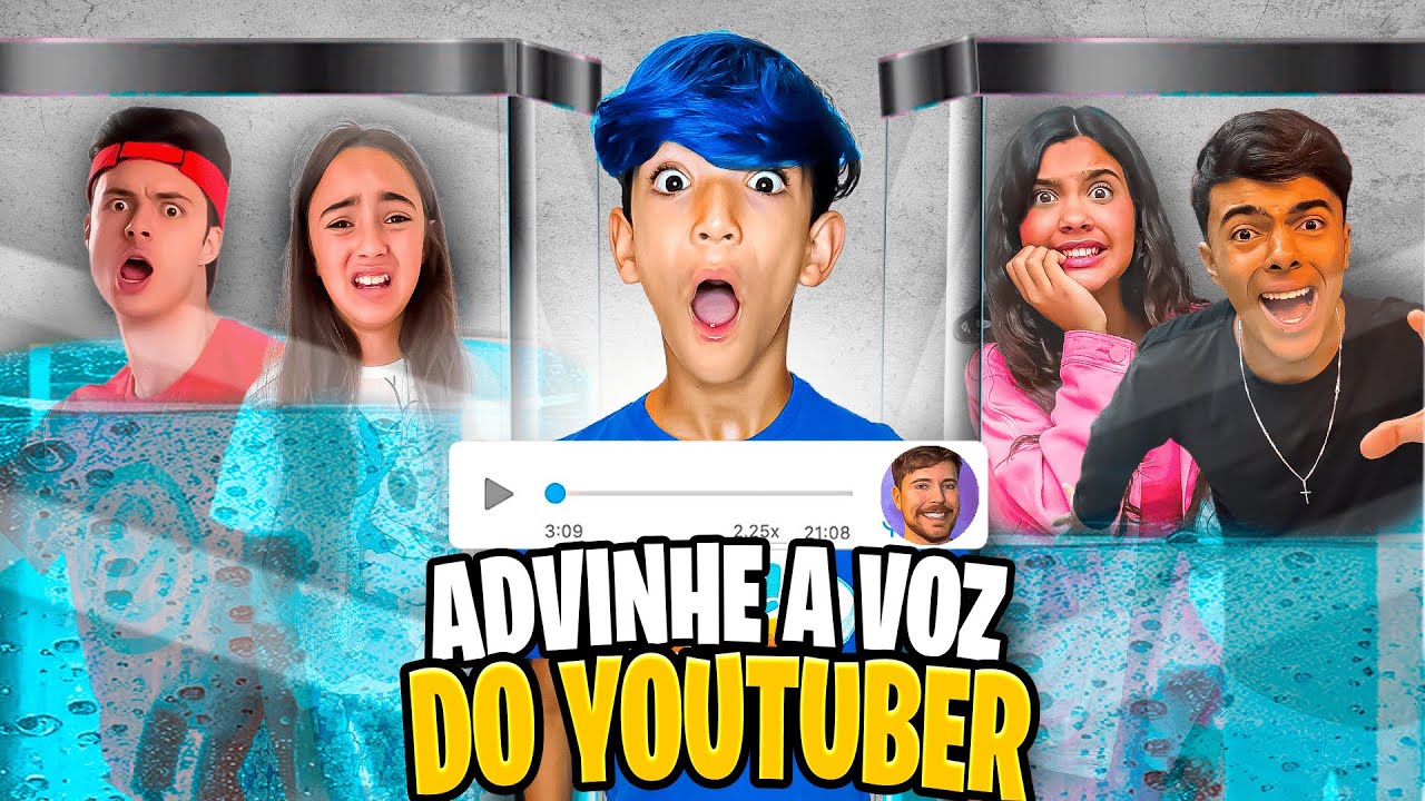 ACERTE O YOUTUBERS PELA VOZ - LUCAS ROCHA