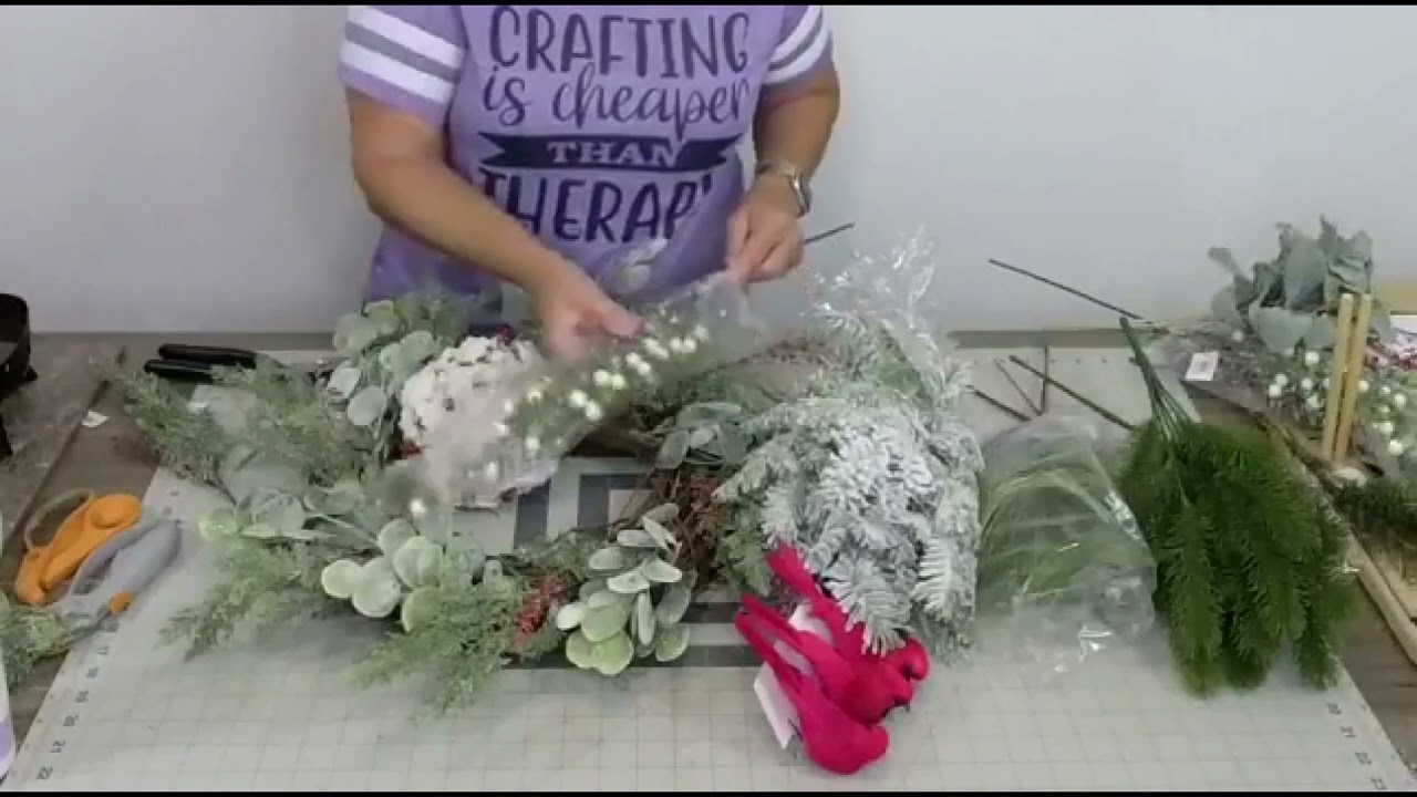 Cardnial Grapevine Wreath Tutorial