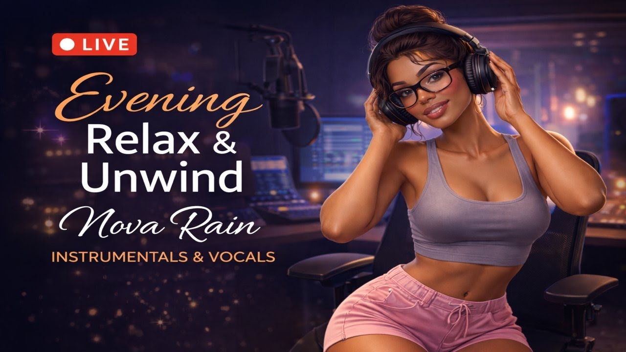 🔴 LIVE 🌙 Lofi Neo Soul & R&B – Modern Chill Vibes | Nova Rain