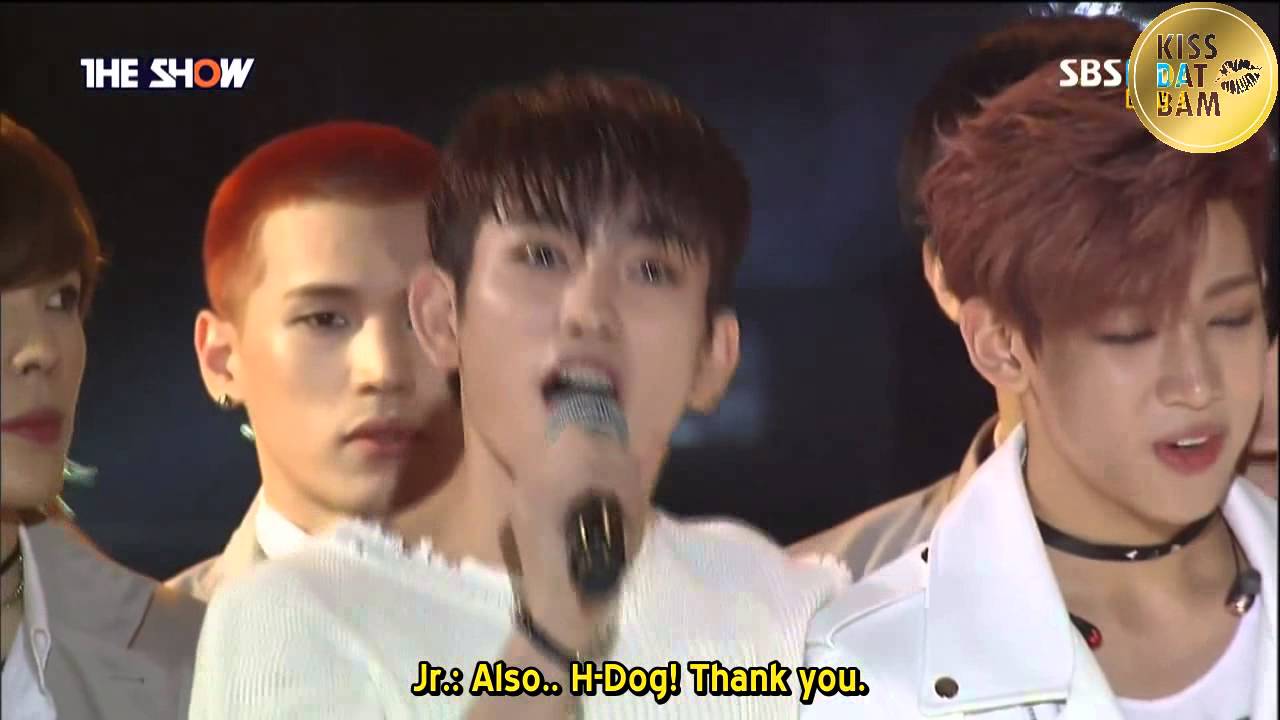 [ENGSUB] 151006 GOT7 1st Win @ The Show