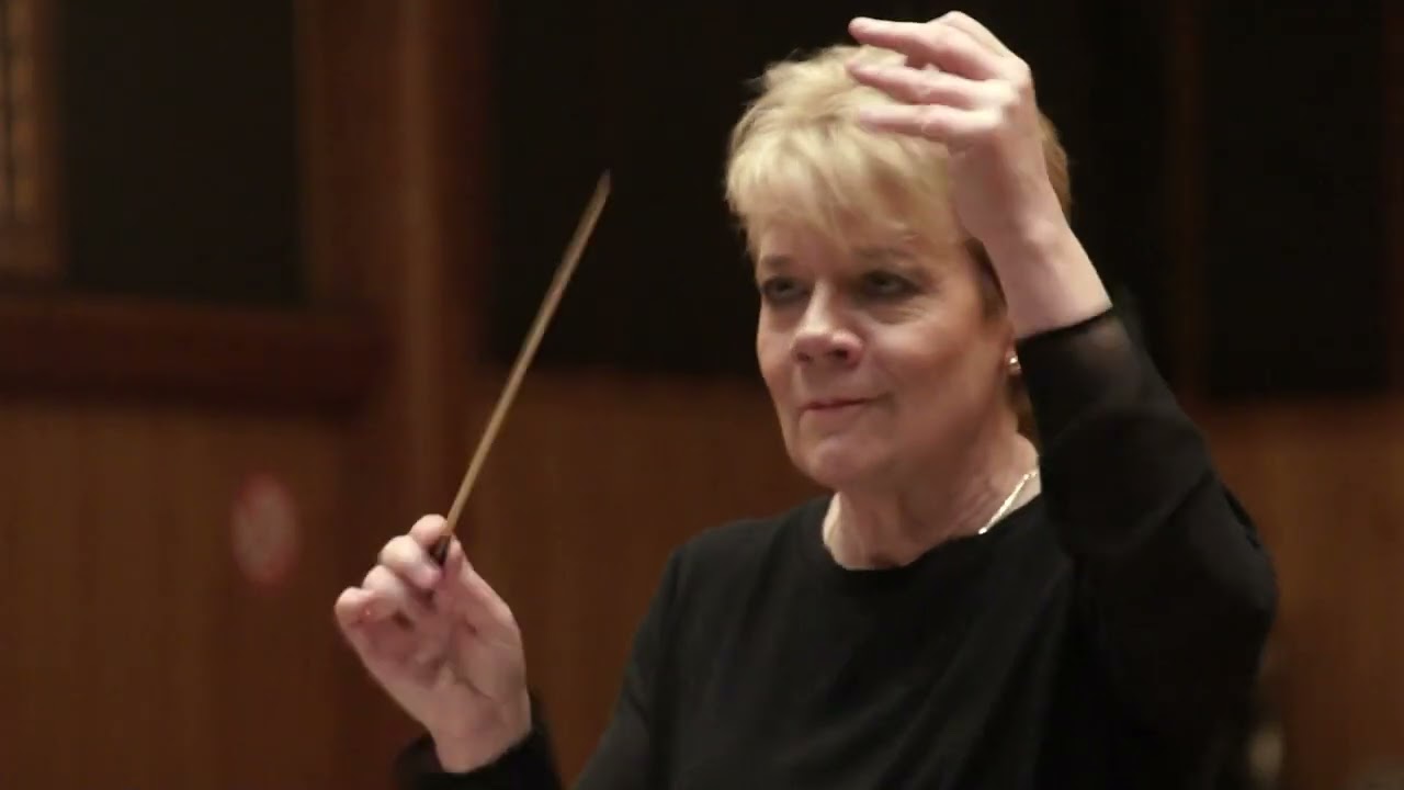Marin Alsop conducts Schumann's Symphony No. 4 in D minor, Op. 120: III.-IV.