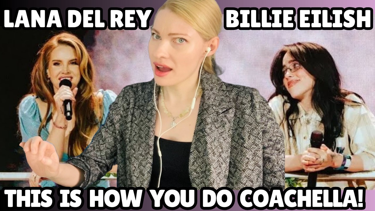 Vocal Coach Reacts: Lana Del Rey x Billie Eilish - Ocean Eyes/Video Games - Live at Coachella 2024