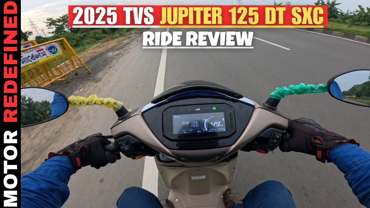 2025 TVS Jupiter 125 DT SXC Model Ride Review | Best 125CC Scooter??