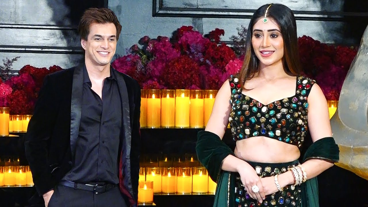 Yeh Rishta Kya Kehlata Hai Actress Shivangi Joshi And Mohsin Khan Arrive At Nurpur-Stebin Wedding