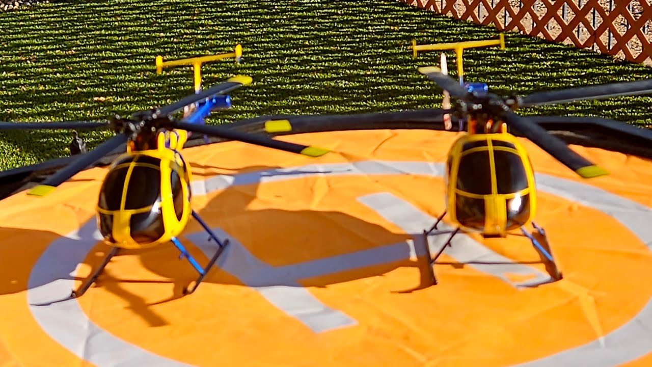Double-trouble MD500s! Rcera c184. Underpowered or overheated 🤷 