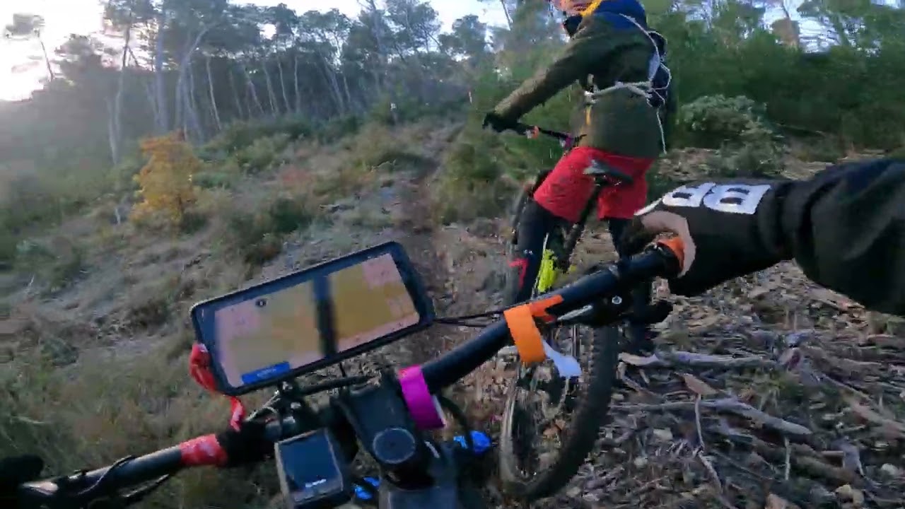 Rando VTT St Remy de Provence 18 12 2022