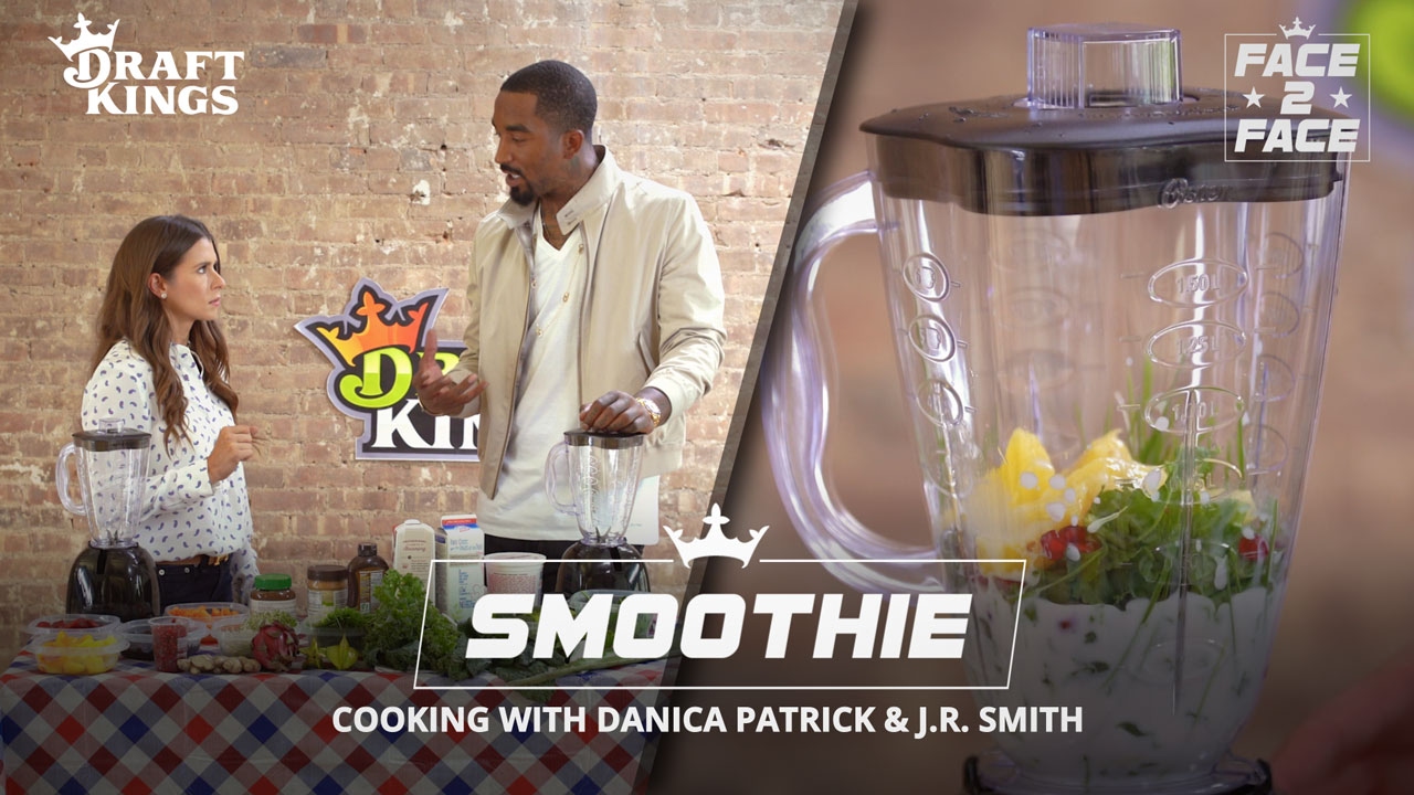 Face 2 Face with Danica and J.R. - Smoothie Challenge