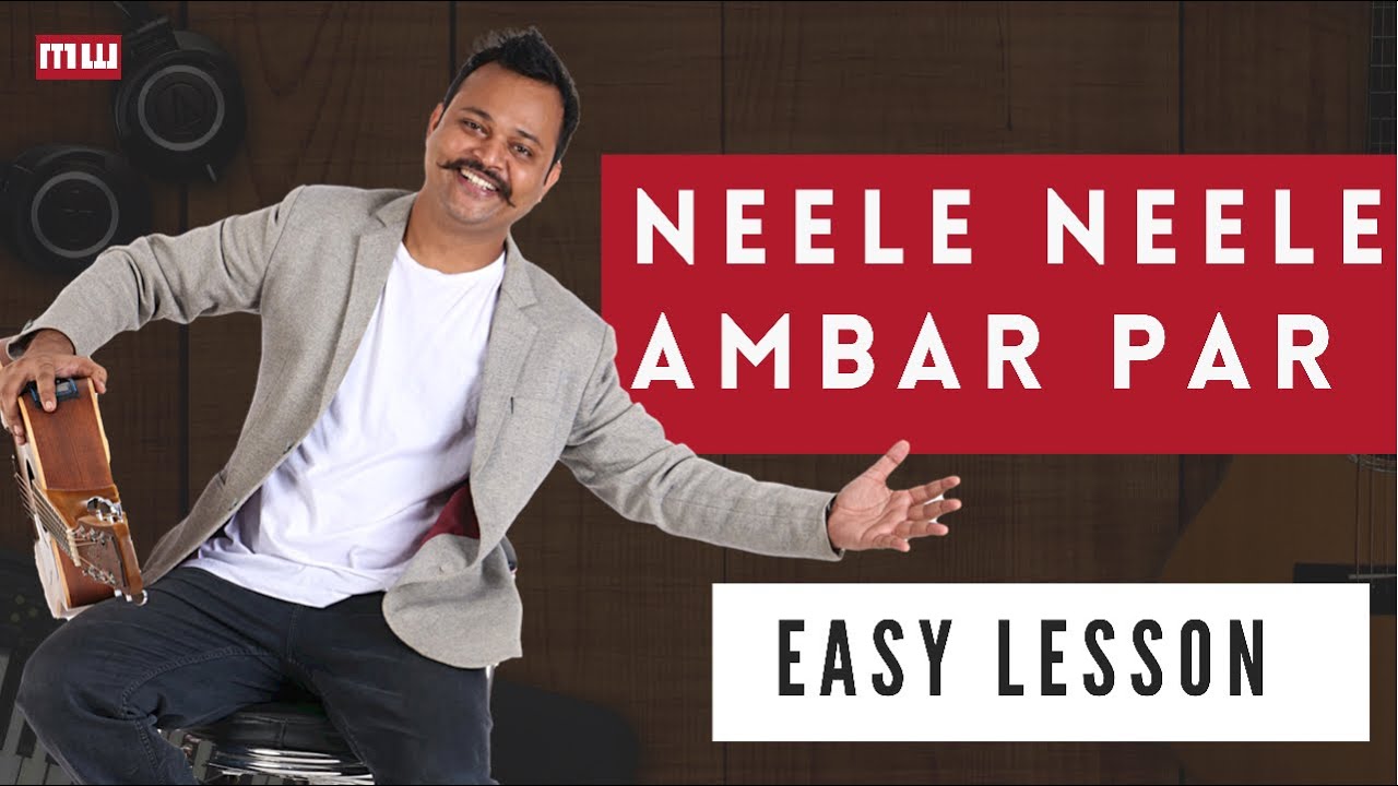 Neele Neele Ambar Par Guitar Lesson | Easy Chords | Satte pe satta | Musicwale