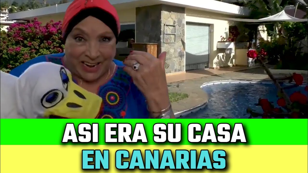 🔴ASI es la ESPECTACULAR casa de MARI CARMEN Y SUS MUÑECOS que TENIA en CANARIAS