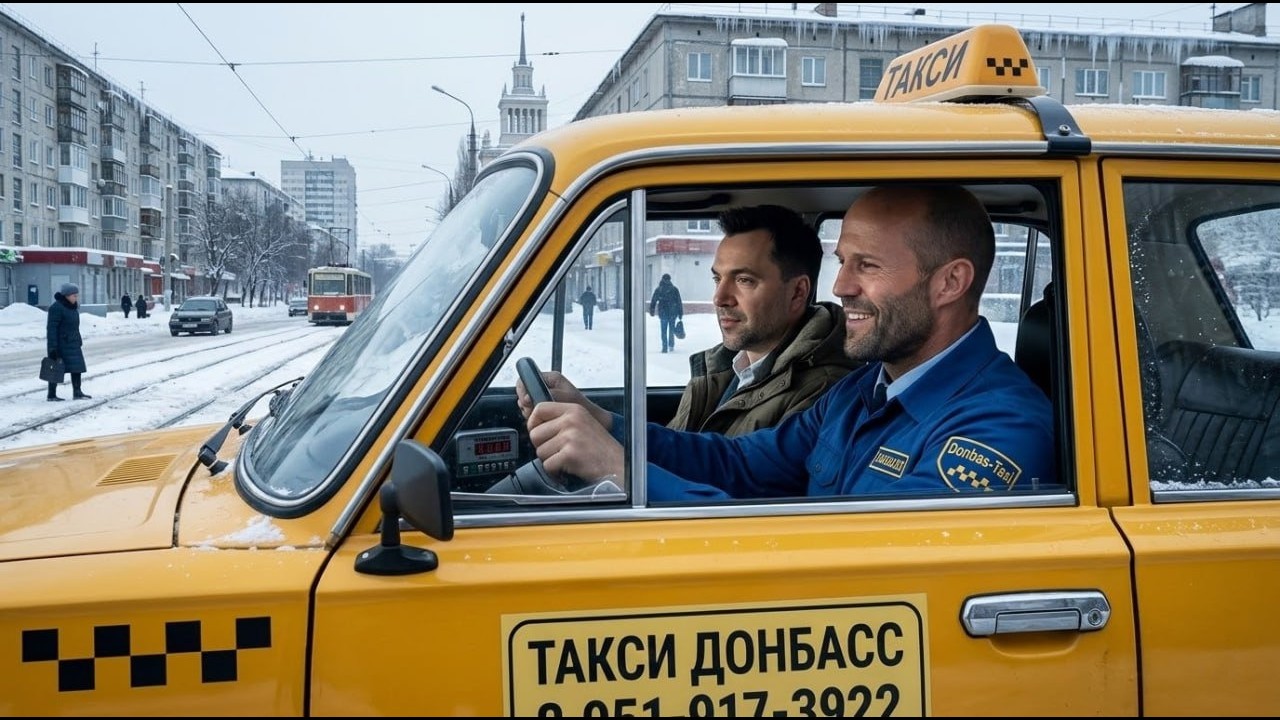 Интервью с Донецким Таксистом. Таксует на ВОЙНЕ!