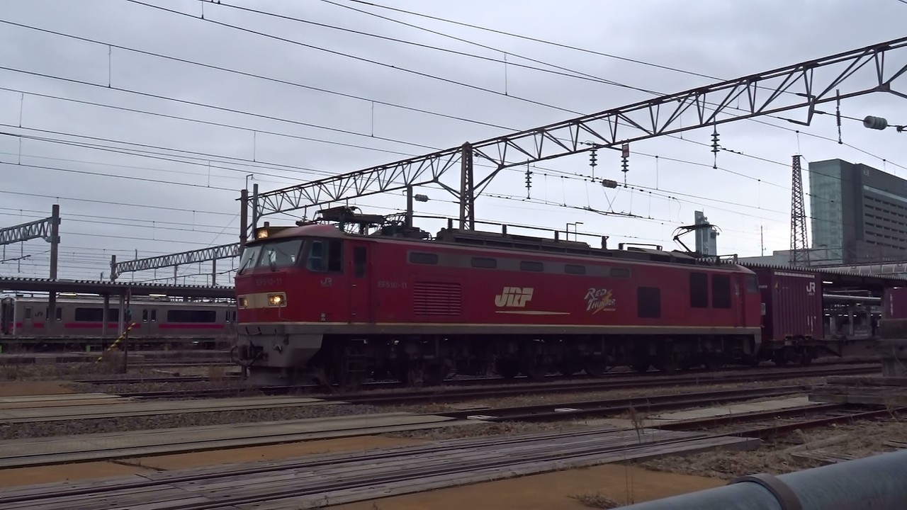 2026.02.23 貨物列車（4061列車）秋田駅発車