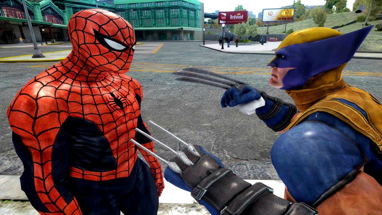Spiderman VS Wolverine - EPIC spider-man