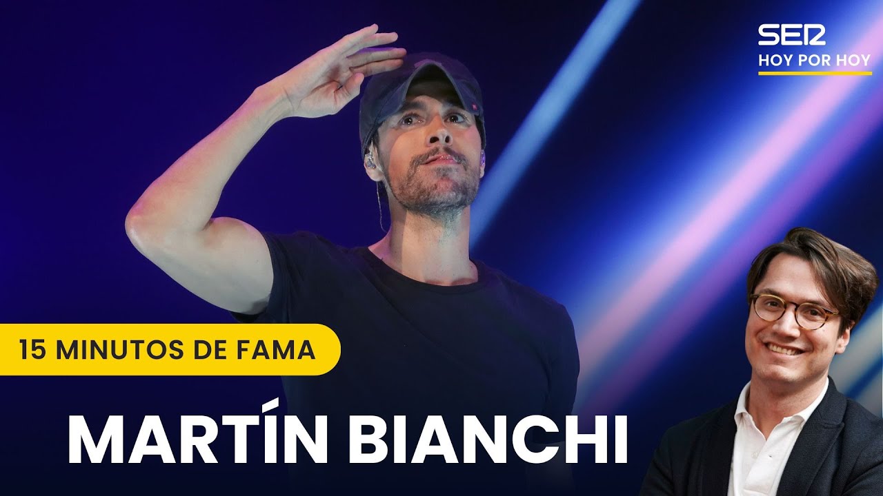El anuncio de la retirada de Enrique Iglesias | 15 minutos de fama, con Martín Bianchi