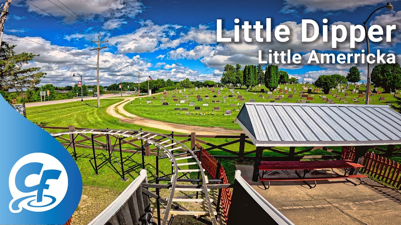Little Dipper front seat on-ride 5K POV @60fps Little Amerricka America