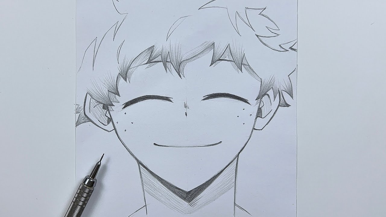تعلم رسم ميدوريا من انمي اكاديمية بطلي