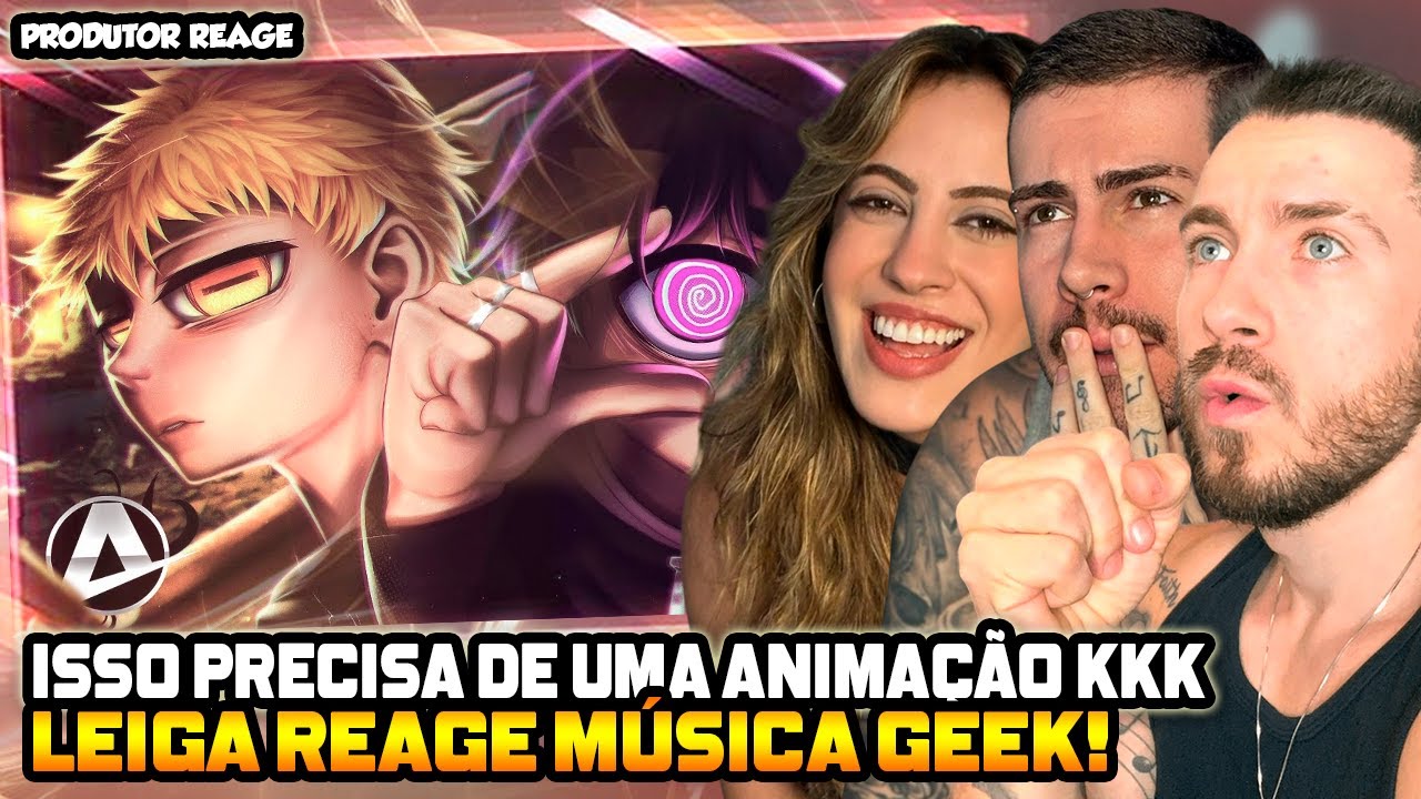 LEIGA REAGE ♪ Noah e Kaleb (Sense Life) | Parceria Formada | AniRap e ‪@Shinysz‬ (REACT, análise)