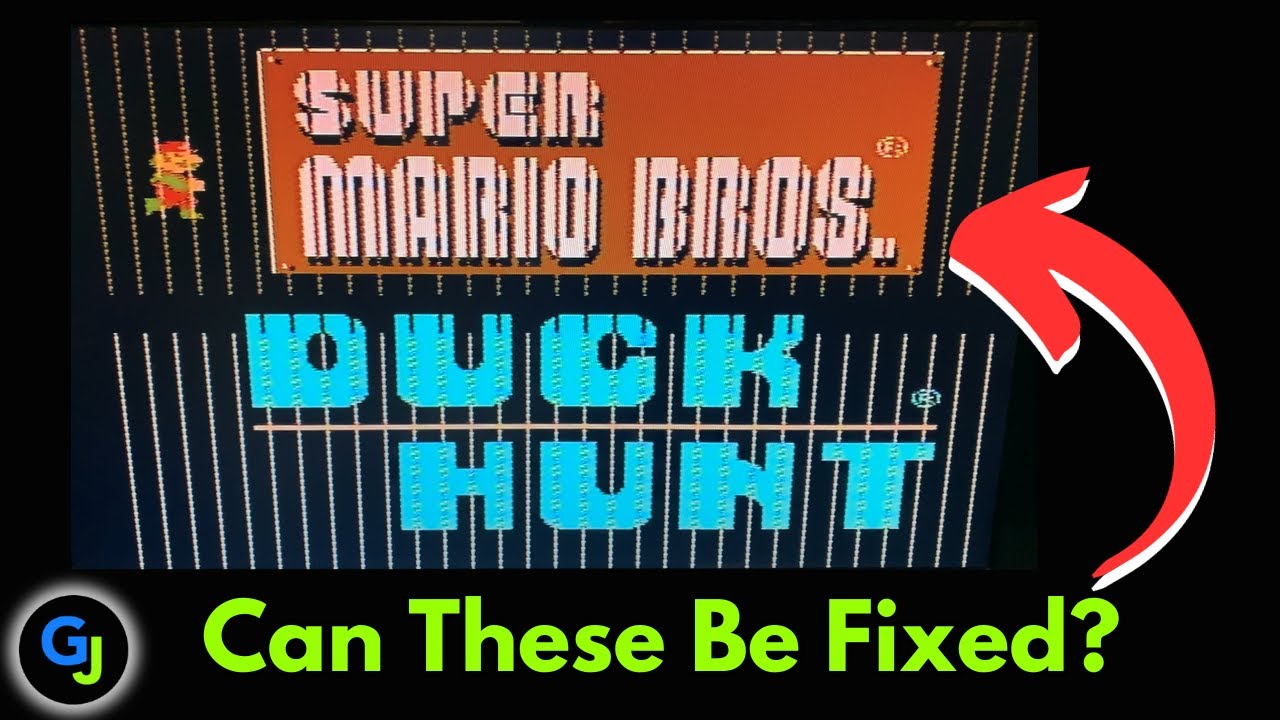 Can You Fix An NES Console That Has Weird Lines When Playing Games?