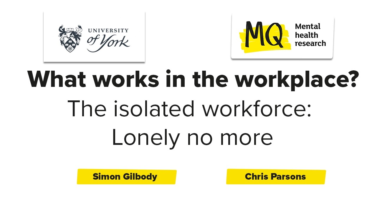 What Works In The Workplace - Loneliness at work