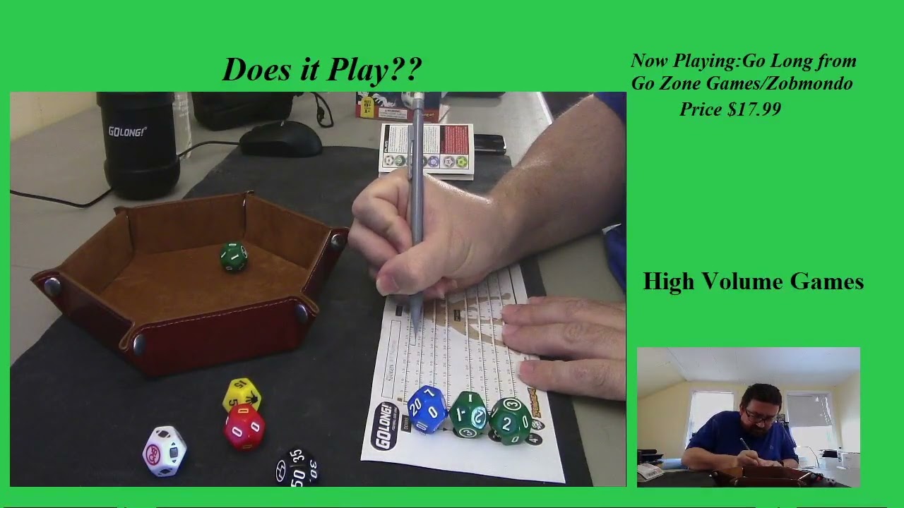 Go Long! Football Dice Game. Does it Play Ep 2
