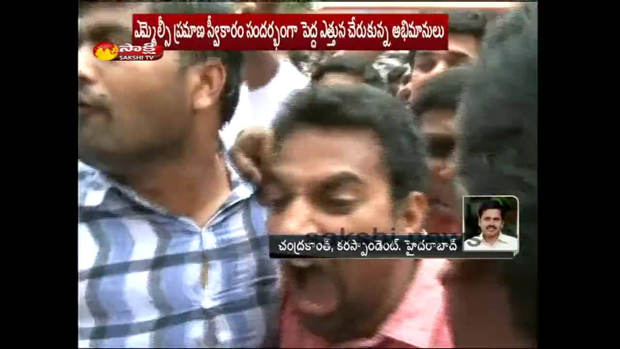 Tension created at andhra pradesh legislative council