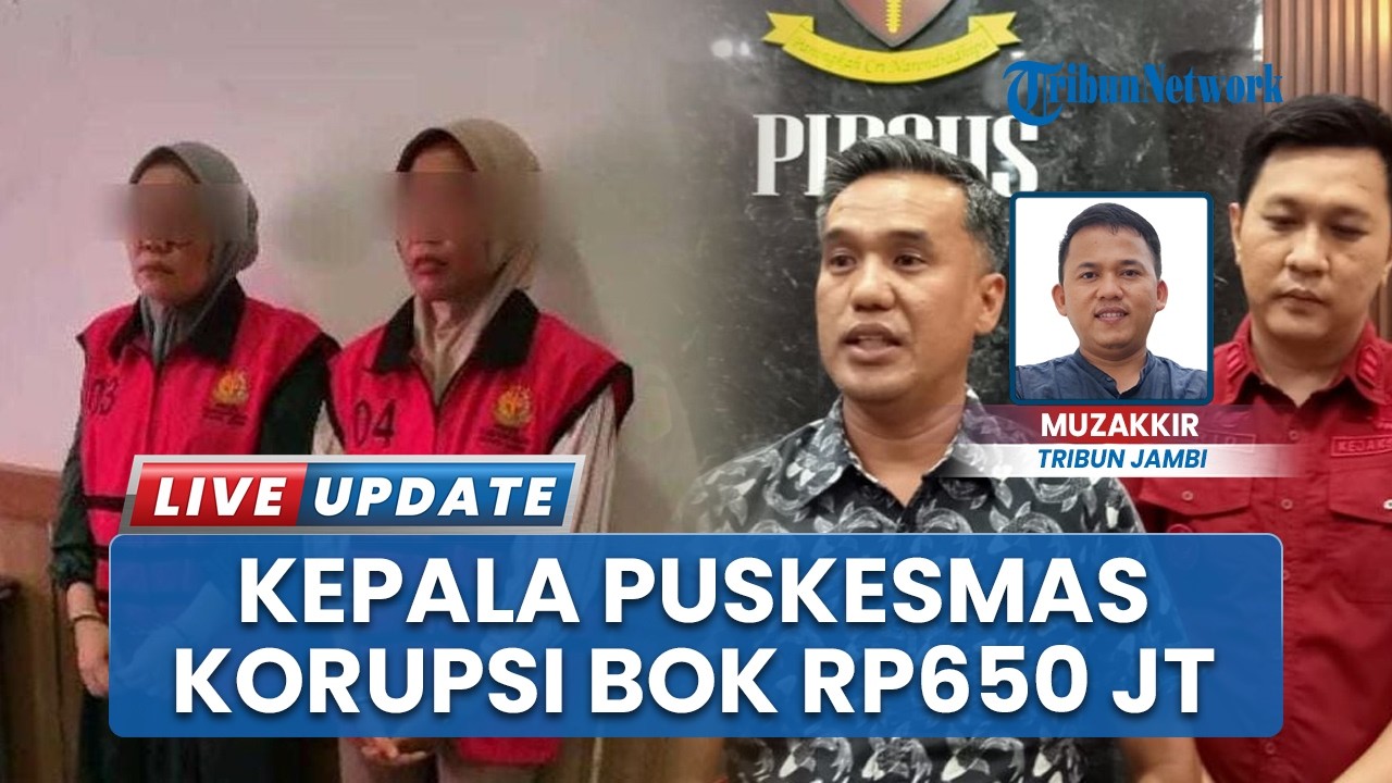 Kepala Puskesmas Kebun IX Muaro Jambi Ditahan, Korupsi BOK Rp650 Juta