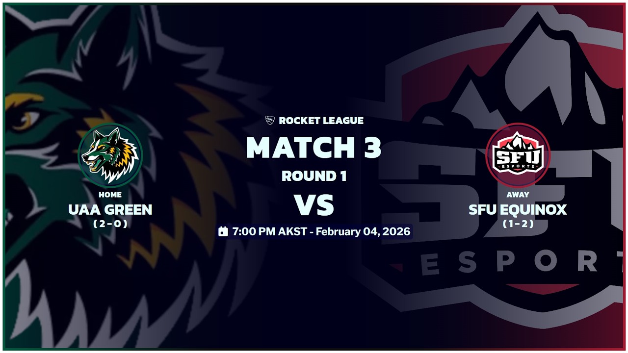 [SP26] UAA v. SFU | Rocket League