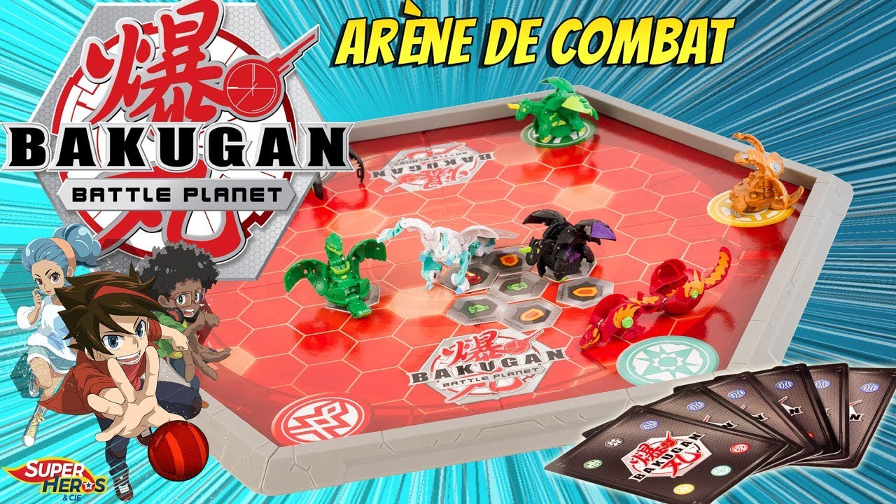 Bakugan Battle Planet L'arène de combat Battle Arena Starter Pack Battle Brawlers Spin Master