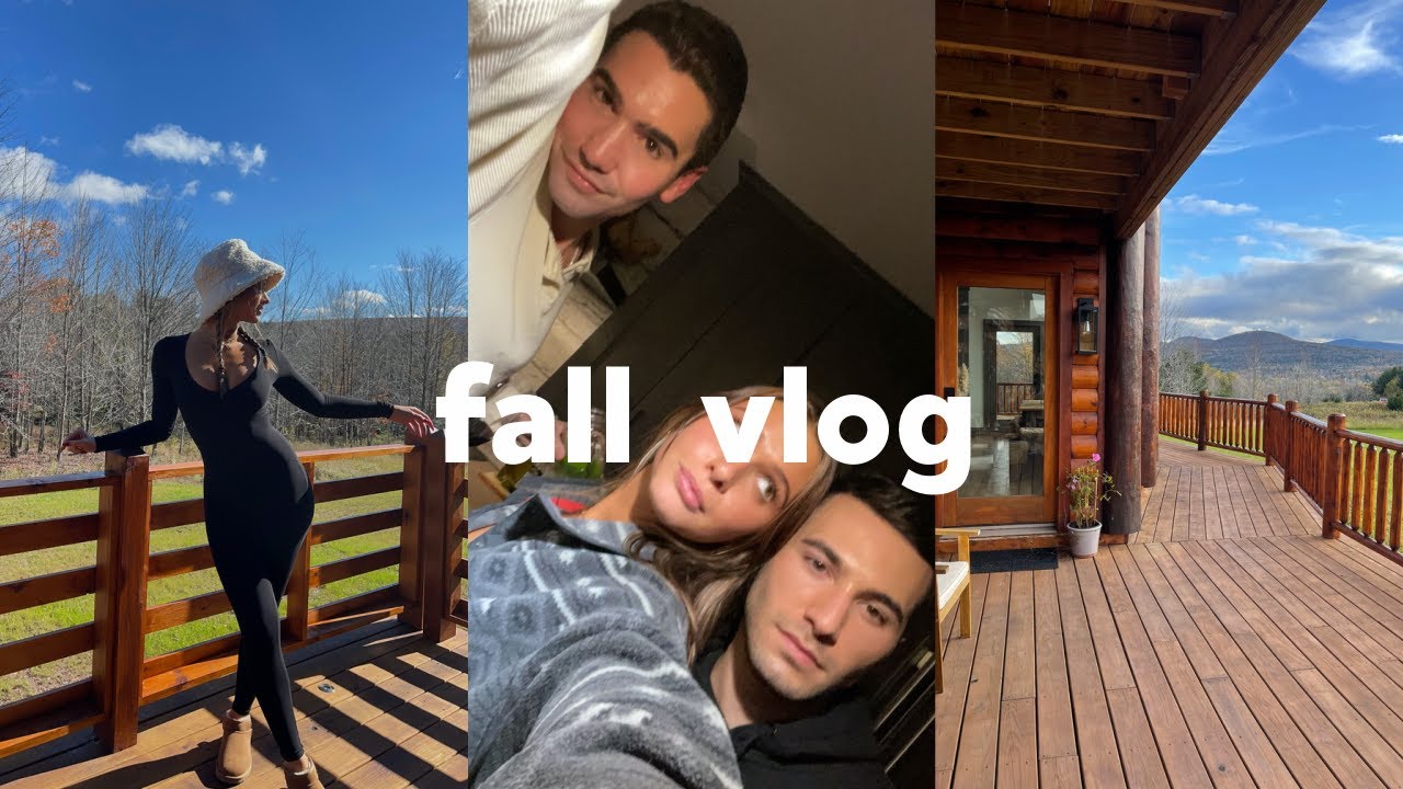 FALL WEEKEND VLOG! upstate NY with friends 🤎🍂✨⛰
