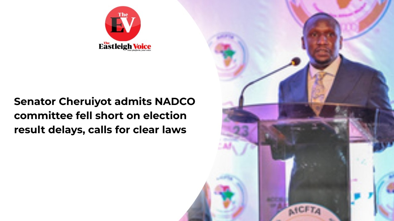 Senator Cheruiyot admits NADCO committee fell short on election result delays, calls for clear laws