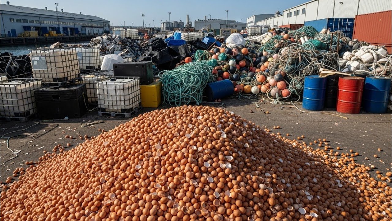 20,000 eggs were thrown into the landfill. Three months later, the unthinkable happened!