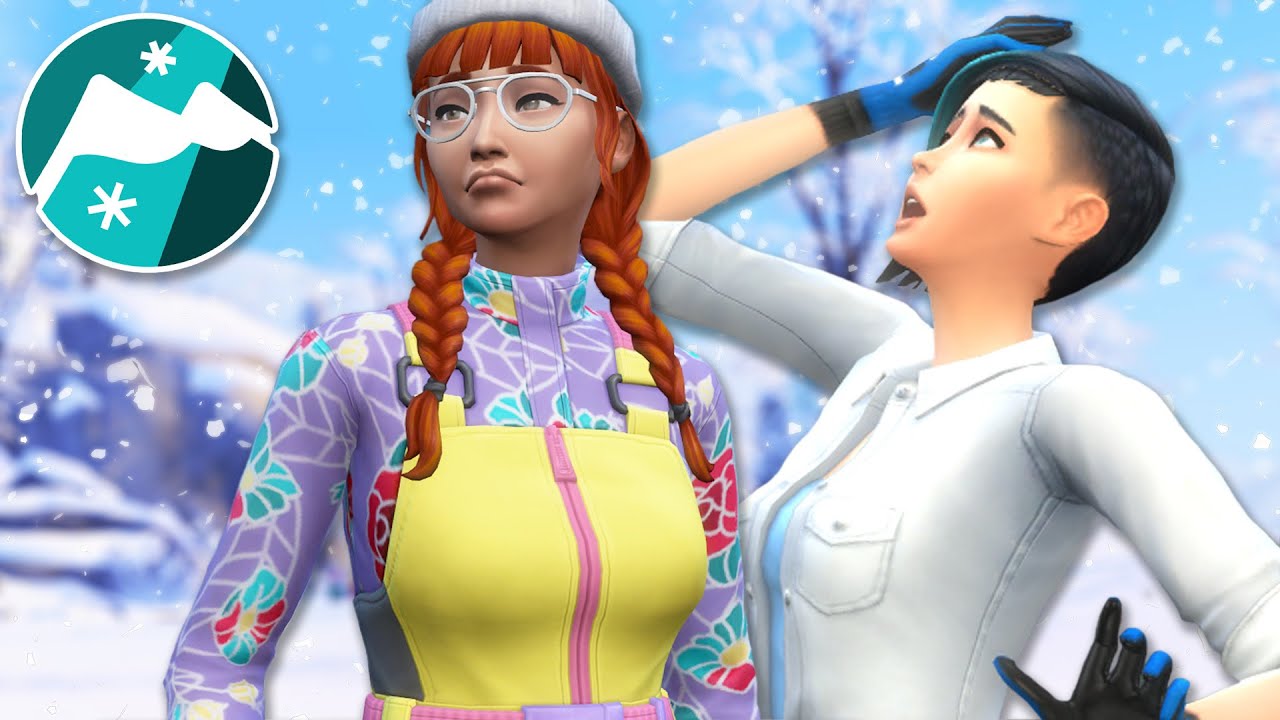 Shredding SLOPES & Shredding Dreams?! 🐕🗻 Sims 4: Snowy Sled Dogs &bull; #38