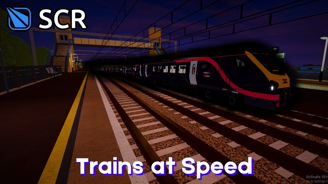 Trains at Speed In SCR - 2025 Trainspotting Special