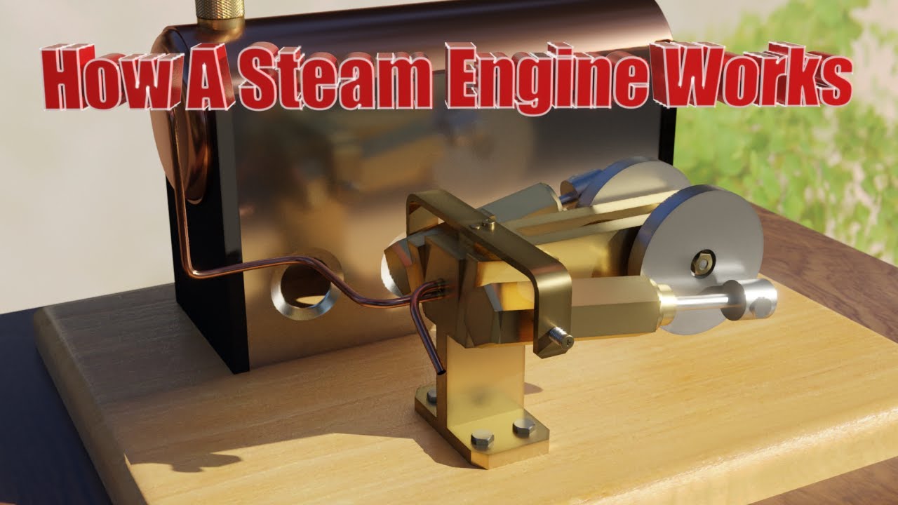 How An Oscillating Steam Engine Works