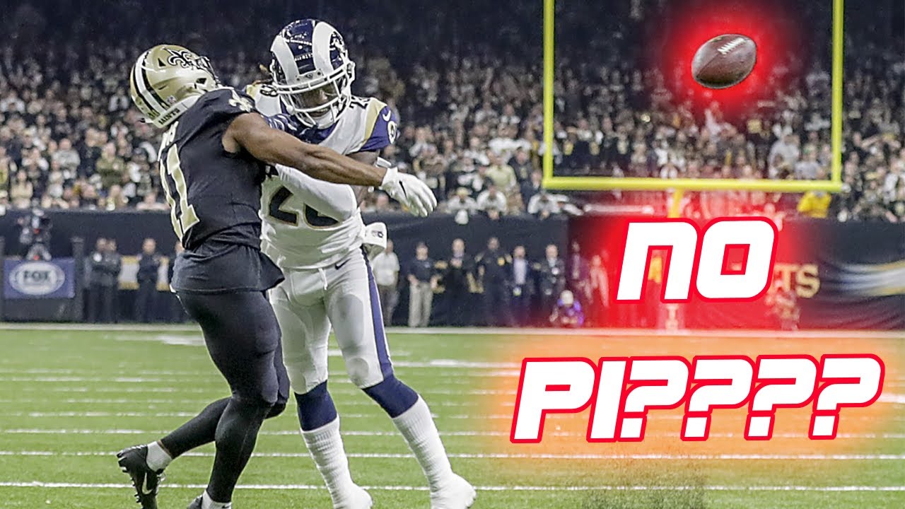 NFL Worst Pass Interference Calls (and No-Calls)