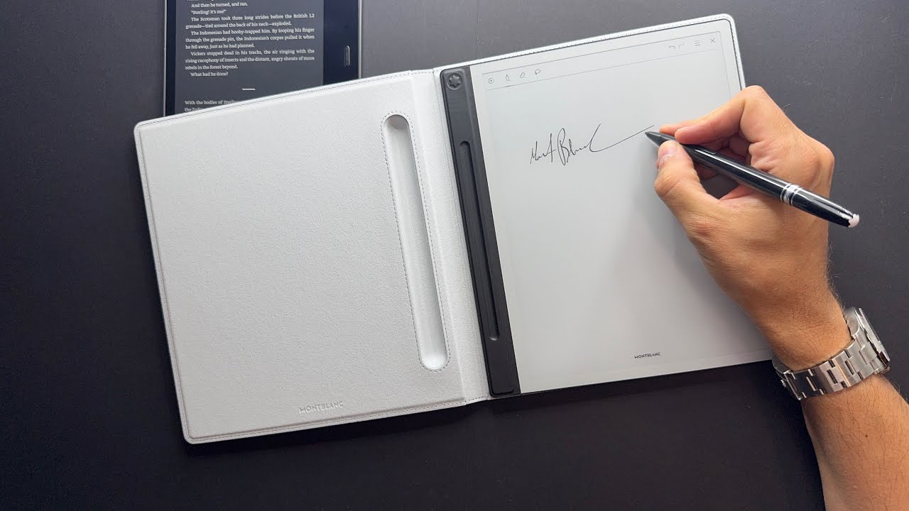 Montblanc NEW FOLIO UNBOXING |  Digital Paper HANDS ON | The GOOD & The UGLY