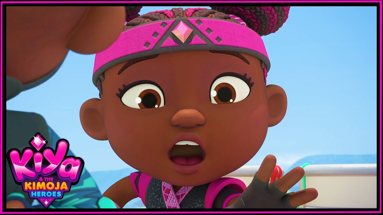 Jay and the Invisibility Ray | Kiya & the Kimoja Heroes | Cartoons For Kids