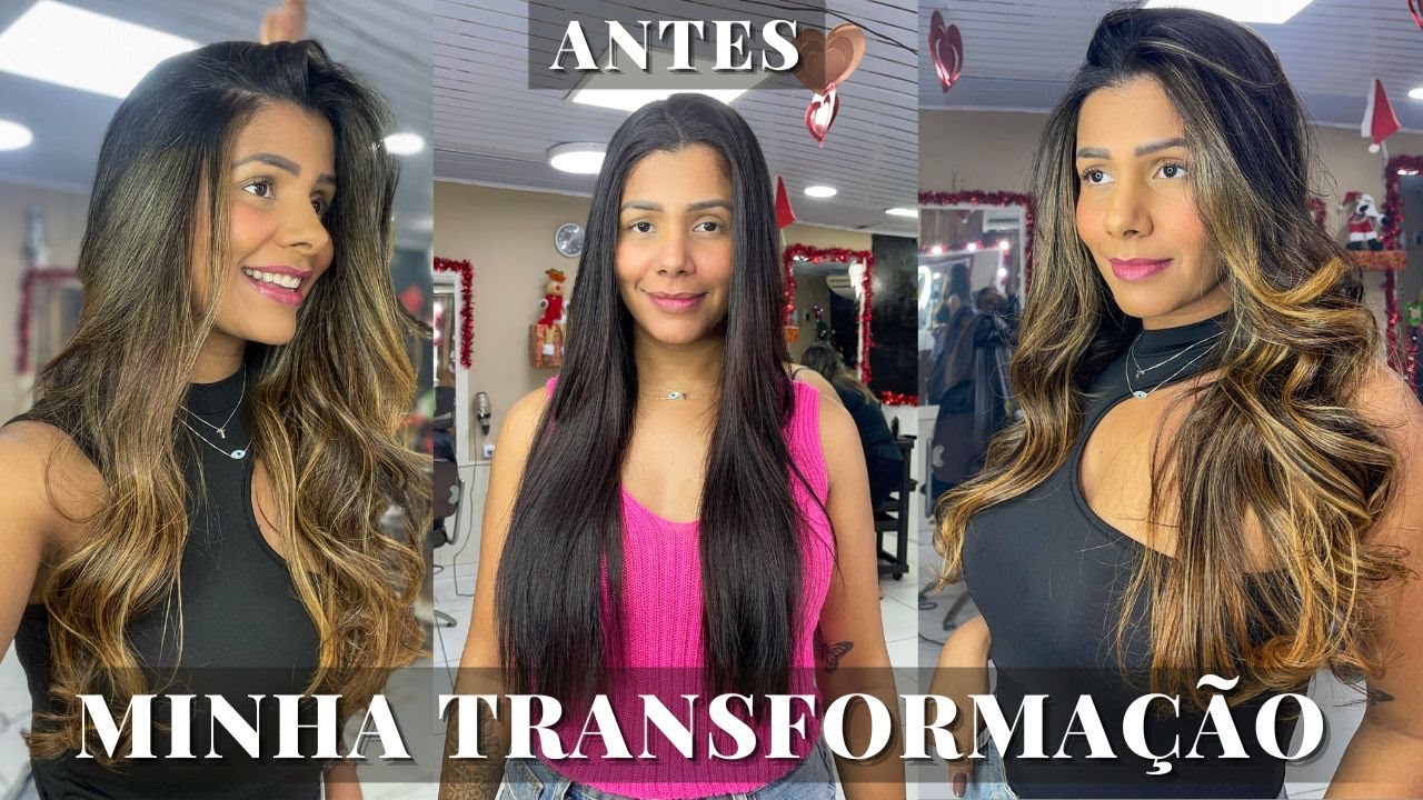 MINHA TRANSFORMAÇÃO PARA 2023 | DO CABELO PRETO AO MORENA ILUMINADA | Amanda Elis