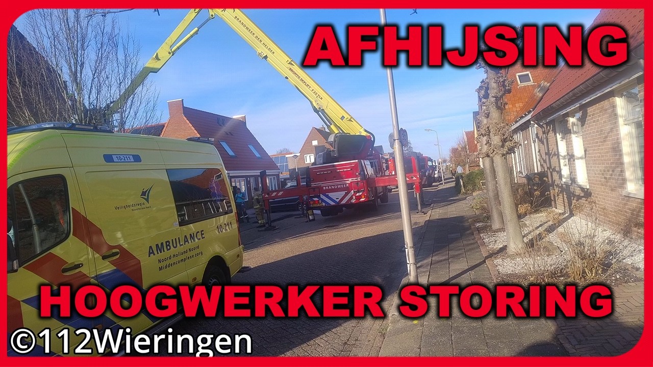 PRIO 2 AFHIJSING, HOOGWERKER STORING - 14 Januari 2026