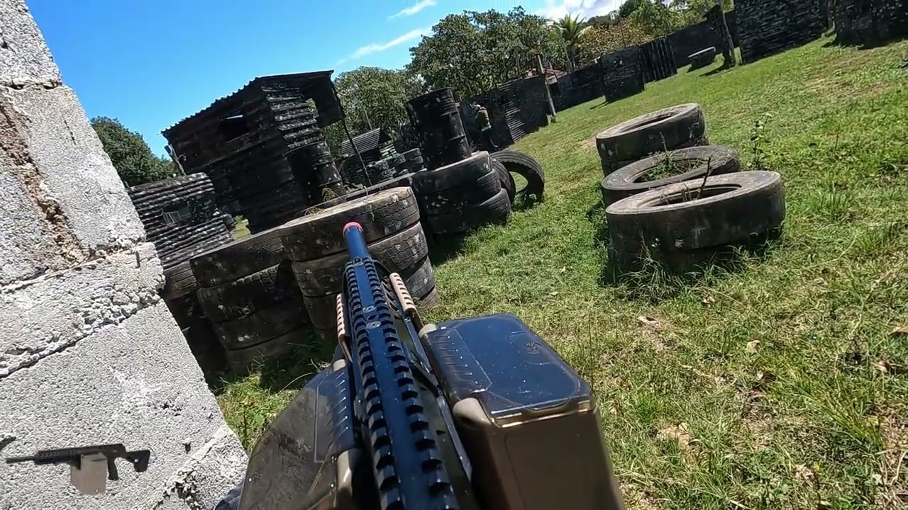 PAINTBALL - TEVE TROCAÇÃO FRENÉTICA TEVE VÍDEOCACETADA TEVE MUITO ACONTECIMENTO