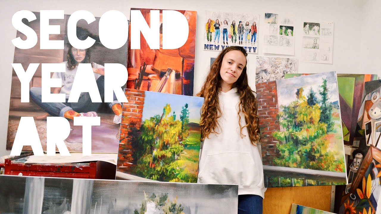 ALL MY COLLEGE ART | Second Year Classes