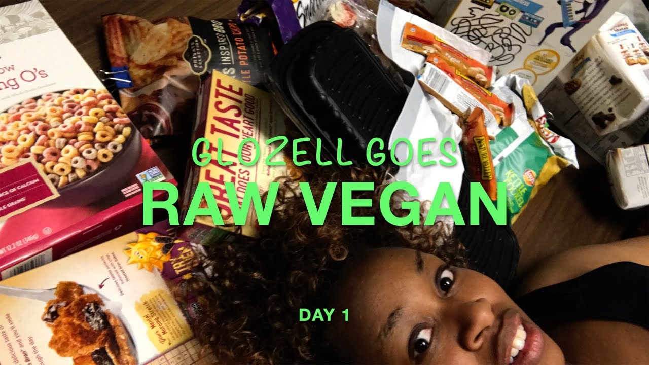 GloZell Goes RAW VEGAN: Day 1
